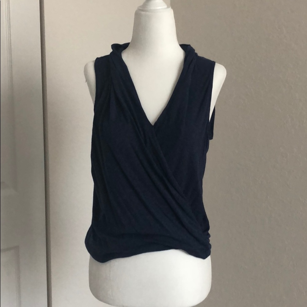 Max Studio blue tank top